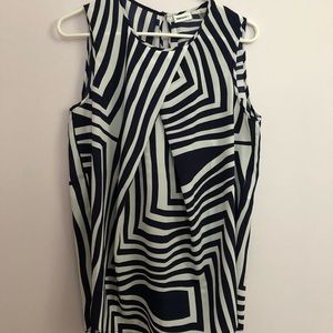 DKNY sleeveless blouse